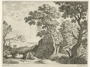 Landscape with Diana and a Nymph (Italian Landscapes)