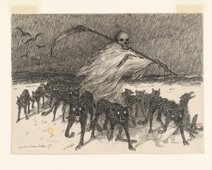 Hunger by Willem van Schaik (signed by artist)