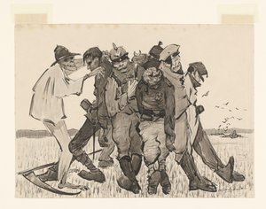 Harvest 1918. Modern Sheaf by Willem van Schaik (signed by artist)