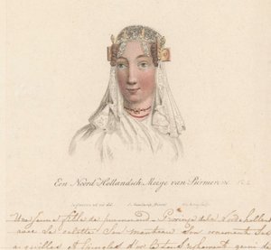 Headgear of a Girl from Purmerend, 1816