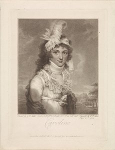 Portrait of Caroline Amalia Elisabeth of Brunswick-Wolfenbüttel