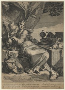 Allegory of the Vanity and Transitory Nature of Worldly Possessions