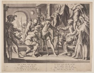 Count William Permitting Beheading, plate 7 from Thrones of Justice