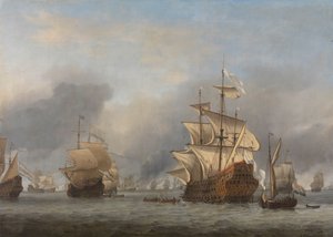 The Capture of the Royal Prince by Willem van de Velde (II)