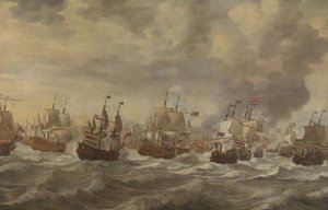 Episode from the Four Days Naval Battle of June 1666