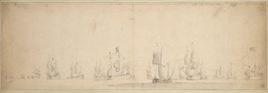 The Dutch Fleet Before the Battle of Lowestoft, May-June 1665