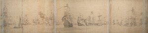 The Dutch Fleet off the Coast of Holland November 1664
