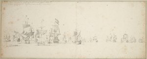 The Friesland Squadron Lying-by off the Coast of Scotland