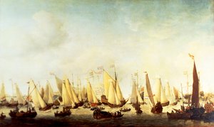 Embarkation of Charles II Stuart at Scheveningen
