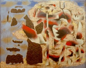 Atlantis by Willi Baumeister