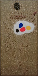 The Painter with Dots by Willi Baumeister