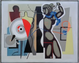 Woman with Raised Arm