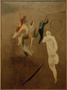 Football Field by Willi Baumeister