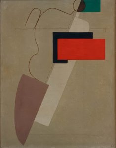 Slanted Figure by Willi Baumeister