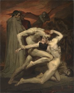 Dante and Virgil in Hell by William-Adolphe Bouguereau