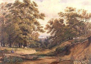 A Scene in Bagley Wood near Oxford