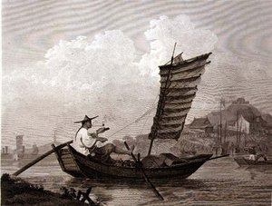Economy of Time and Labour Exemplified in a Chinese Waterman, engraved by Thomas Medland