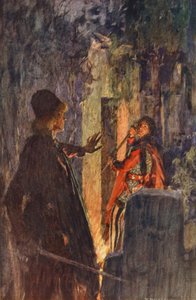 Romeo and Juliet: Act V, Scene III by William (after) Hatherell