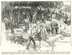 The first settlement of a new city by William (after) Hatherell
