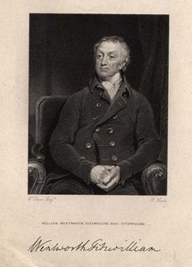 William Wentworth Fitzwilliam, 2nd Earl Fitzwilliam, Engraved by R. Hicks by William (after) Owen