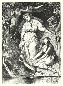 The Chase of the Siren by William (after) Small