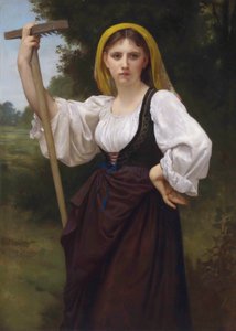 The Haymaker by William Adolphe Bouguereau