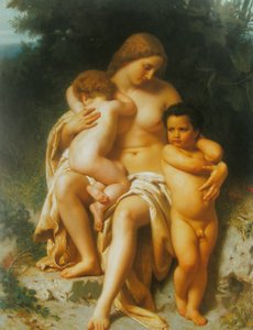 The First Quarrel by William Adolphe Bouguereau