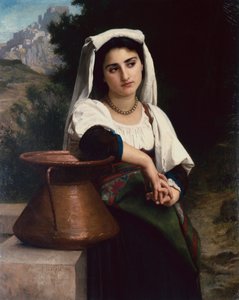 Italian Woman at the Fountain