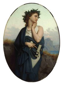 The Muse (Philomela) by William Adolphe Bouguereau