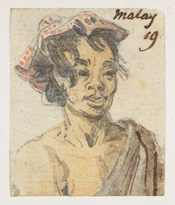 Malay, from an Album of 372 drawings of landscapes, coastlines, costumes and everyday life made during Lord Macartney