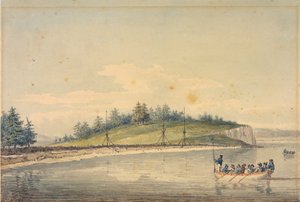 Remarkable Supported Poles, in Port Townsend, Gulf of Georgia