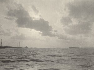 Sunset Over Water, 1890s
