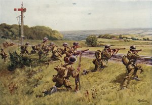 Holding the Railway by William Barnes Wollen