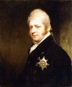 Portrait of Prince Adolphus Frederick, Duke of Cambridge, Bust Length Wearing the Star of the Garter