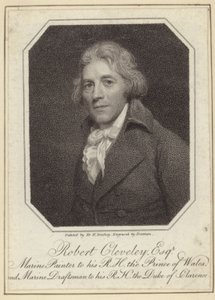 Portrait of Robert Cleveley by William Beechey