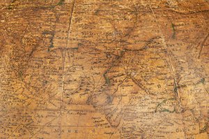 Early English Terrestrial Globe