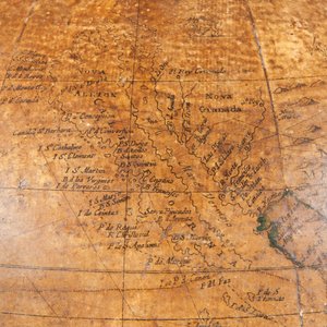 Early English Terrestrial Globe