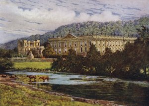 Chatsworth from the Derwent