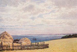 Looking across Pegwell Bay from the Ramsgate Side by William Biscombe Gardner