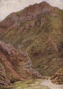 The Lion Rock in the Winnats, between Castleton and Edale by William Biscombe Gardner