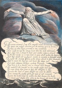 America. A Prophecy, Plate 10, The Terror Answered... by William Blake