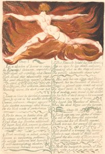 The First Book of Urizen, Plate 3, "Chap: 1 . . . ." (Bentley 3)