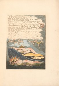 Europe. A Prophecy, Plate 6, The shrill winds wake . . . .  (Bentley 7)