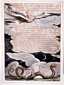 "Fiery the Angels Rose", plate 11 from 