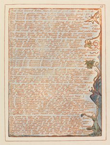 Jerusalem, Plate 13, And that toward Eden by William Blake