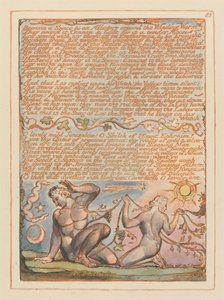 Jerusalem, Plate 85, Became a Space & an Allegory