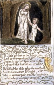 The Little Boy Found: Plate 13 from Songs of Innocence and of Experience (Copy R) c.1802-08 by William Blake