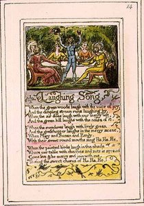 Laughing Song: Plate 14 from Songs of Innocence and of Experience (copy R)