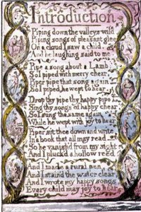 Introduction: Plate 3 from Songs of Innocence and of Experience (Copy R) c.1802-08 by William Blake
