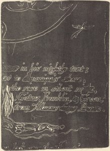 Restrike from Fragment of Cancelled Plate for 